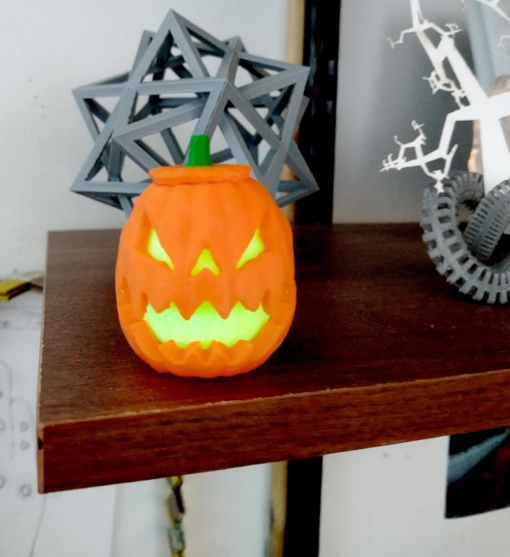 Pumpkin Jack O'Lantern Glow in the Dark