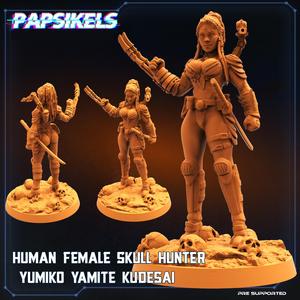 HUMAN FEMALE SKULL HUNTER YUMIKO YAMITE KUDESAI