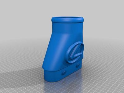 Lexus is200 intake adapter with logo