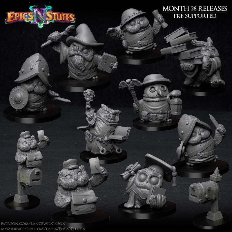 Epics 'N' Stuffs Month 28 Releases - pre-supported