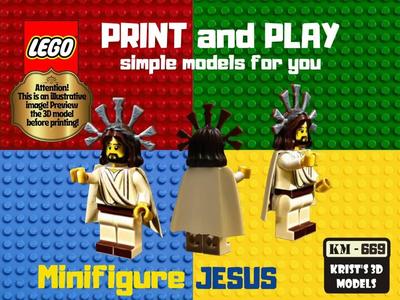 LEGO Jesus minifig   