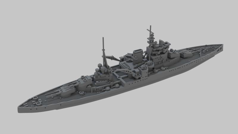 HMS Queen Elizabeth Battleship WW2