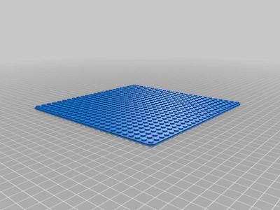 Lego baseplate 24x24