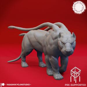 Displacer Beast - Tabletop Miniature (Pre-Supported)
