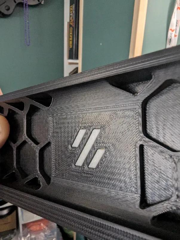 Voron 2.4 / Trident Canopy Top Hat Logo Flush fit   