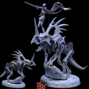 Morty and the necratops (pose 2 of 2)