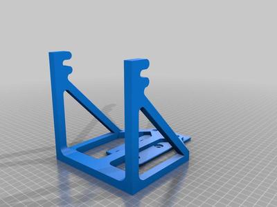 Pegboard Mount for Universal Filament Spool Rewinder