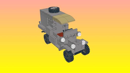 NotLego Lego Military Truck Model 437