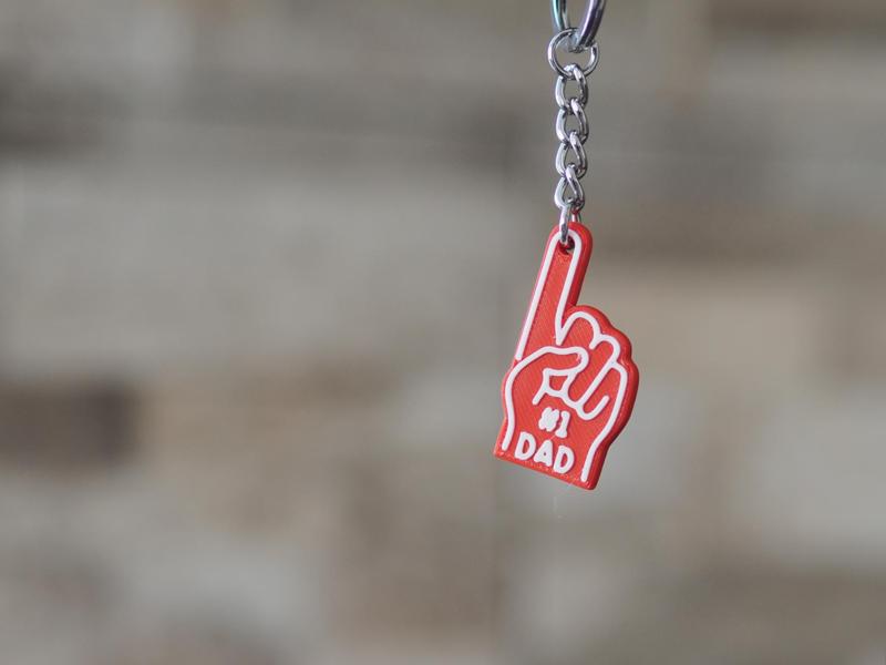 Dad keychain
