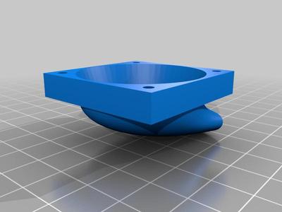 Longer rounded fanduct