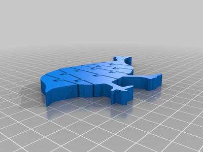 Articulated Guinea Fowl