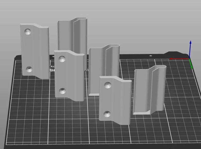 Accessories for plastic windows- door handle+slip-on cap   