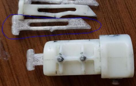 Handle slider release button EUC 