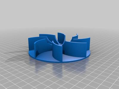 Bathroom Fan Exhaust Impeller