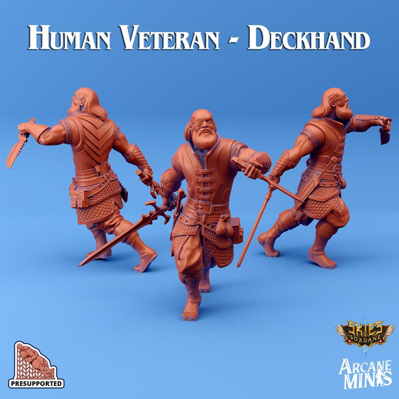 Human Veteran - Deckhand