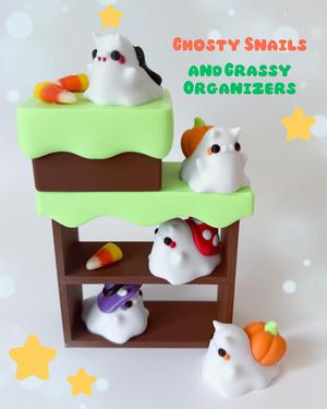 Ghosty Snails and Grassy Organizers