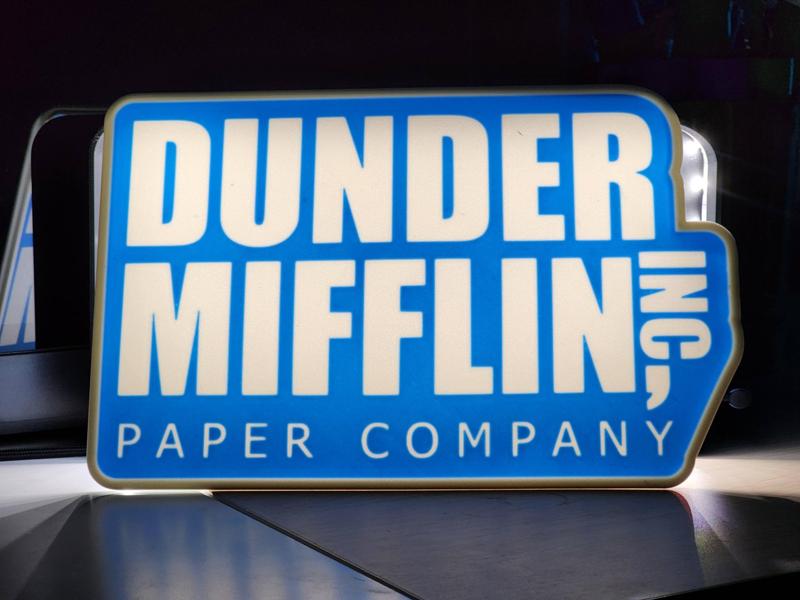 Dunder Mifflin Lightbox