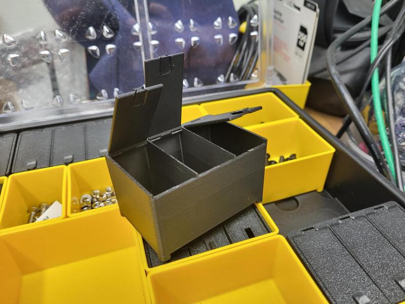 2-unit, 3 compartment bin for Stanley Organizer