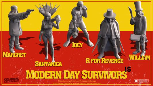 Modern Day Survivor Series 16 Bundle - PRE-SUPPORTED