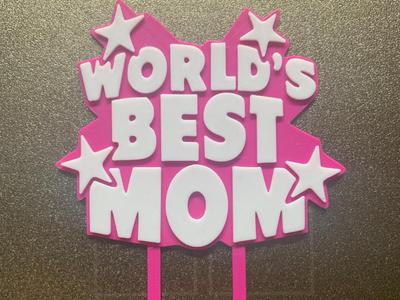 MOM Cake topper