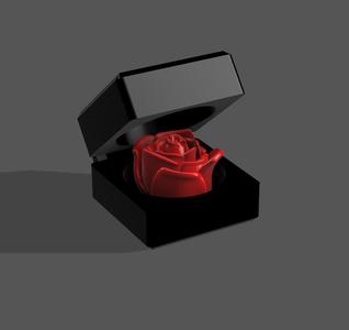 Small Box with a Rose