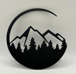 Mountain Forest Wall Art
