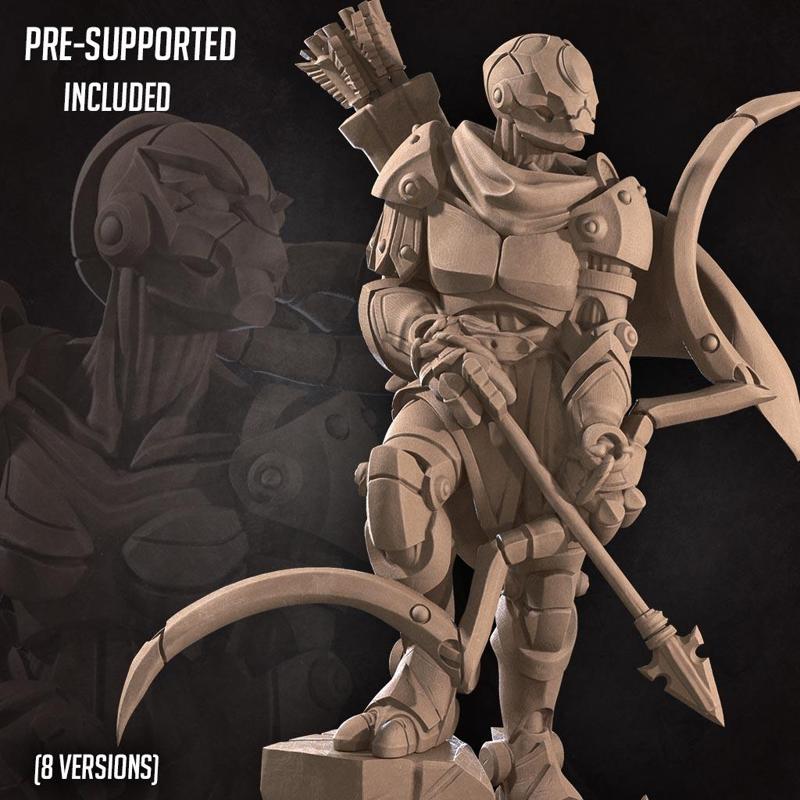 Warforged Ranger (8 Versions)