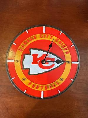 Kansas City Chiefs Clock   