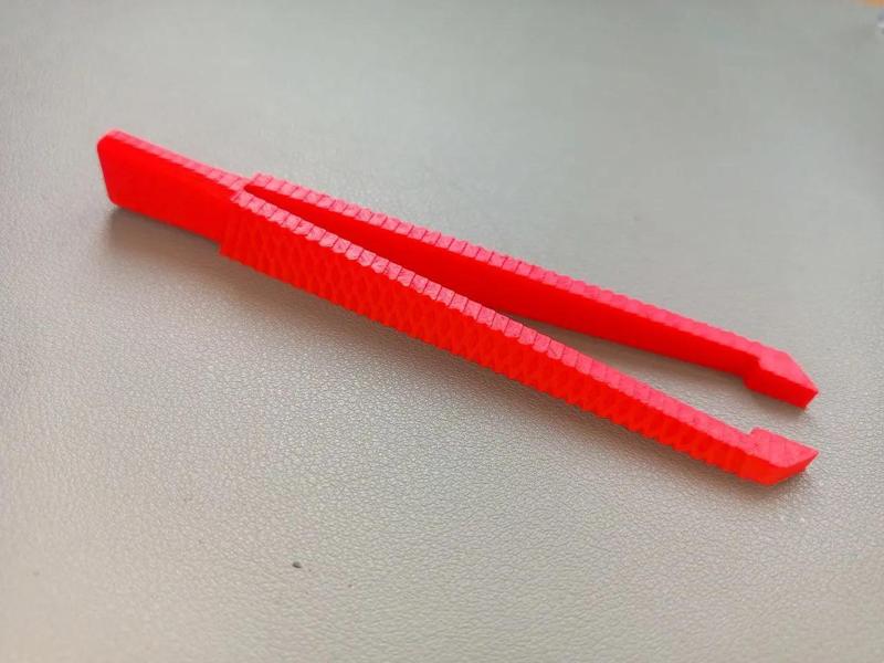 Straight tweezers 120 mm   