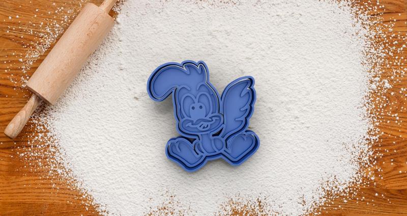 Roadrunner cookie cutter from baby Looney Toons