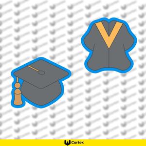Graduation cookie cutters