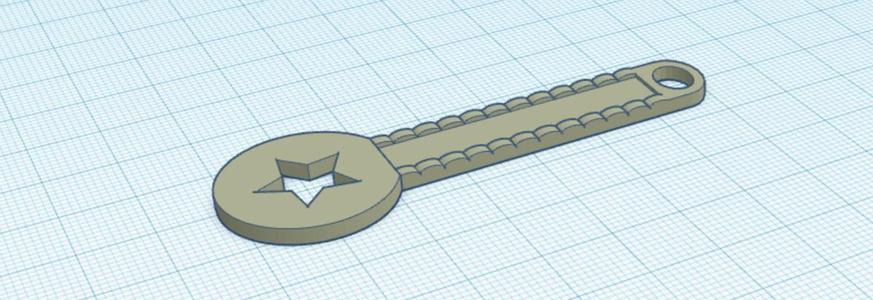 Removable Shopping Cart Token Chip 1 Euro