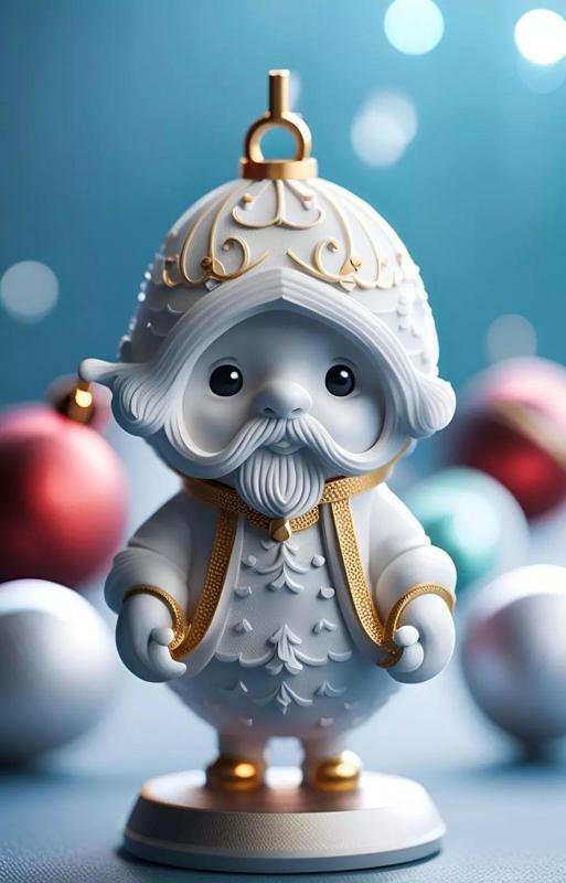 Christmas Dwarf Ornament - Santa Claus New Year Ornament