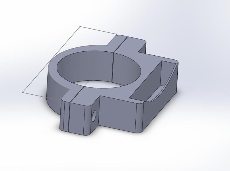 Streetworkout phone holder diameter 76