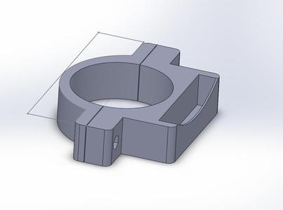 Streetworkout phone holder diameter 76