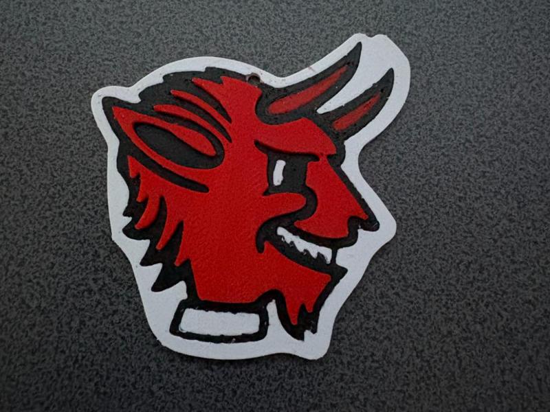 1.FCK Betzi keychain