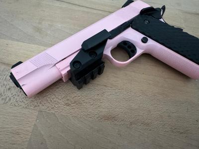 Open Universal Holster adapter (with bottom rail)