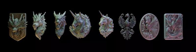 Mythical Creature Fridge Magnet Set