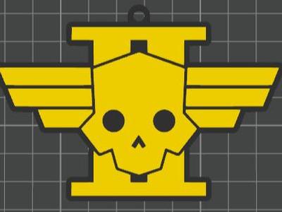 Helldivers 2 Keychain