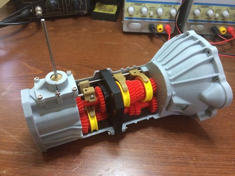 Working 5 speed transmission model for Toyota 22RE engine