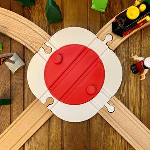 Train Track - Turntable - Compatible with BRIO and Others