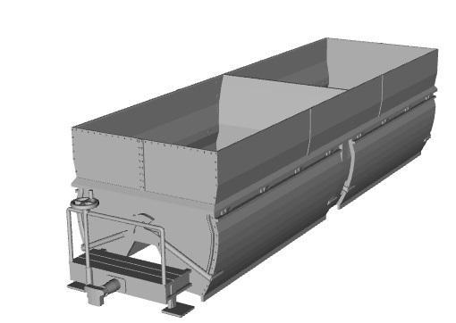 CF de Camargue Bogie Salt Wagon 1/32 scale
