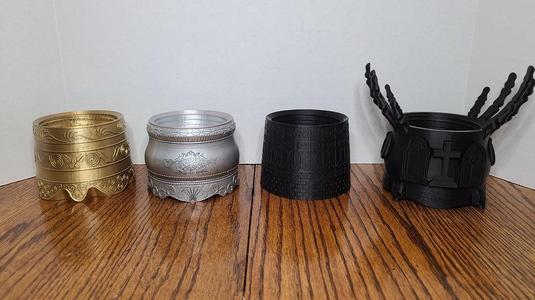 6 inch Snow Globe / Crystal Ball Base Set