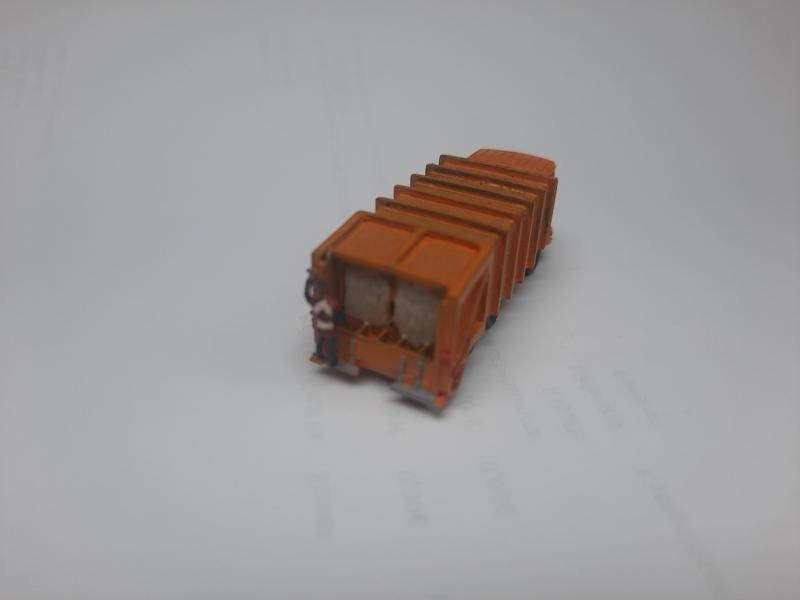 Scale 1/160 garbage truck (conversion kit for Wiking truck) N scale