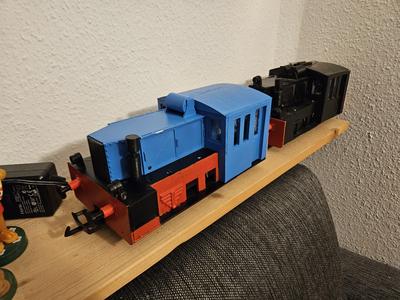 Köf 2 G Gauge garden railroad revised