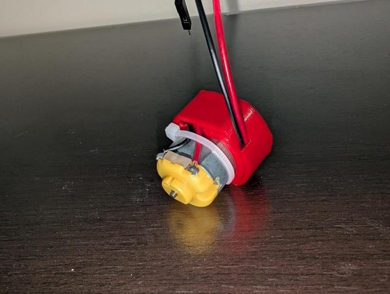 DC Motor Wire Reroute Cover