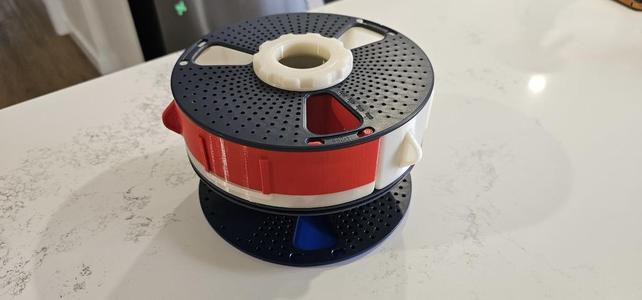 Expandable parts organiser - Repurpose  empty Sunlu filament spools