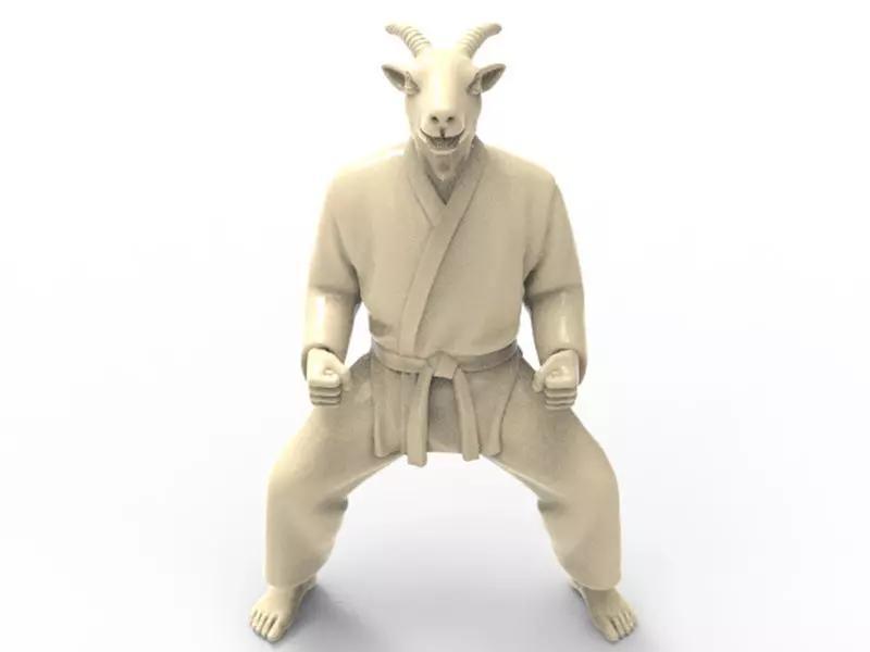 Goat Kiba Dachi Stance