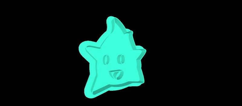 Cookie cutter Mario Bros / Cortante de galleta Mario Bros