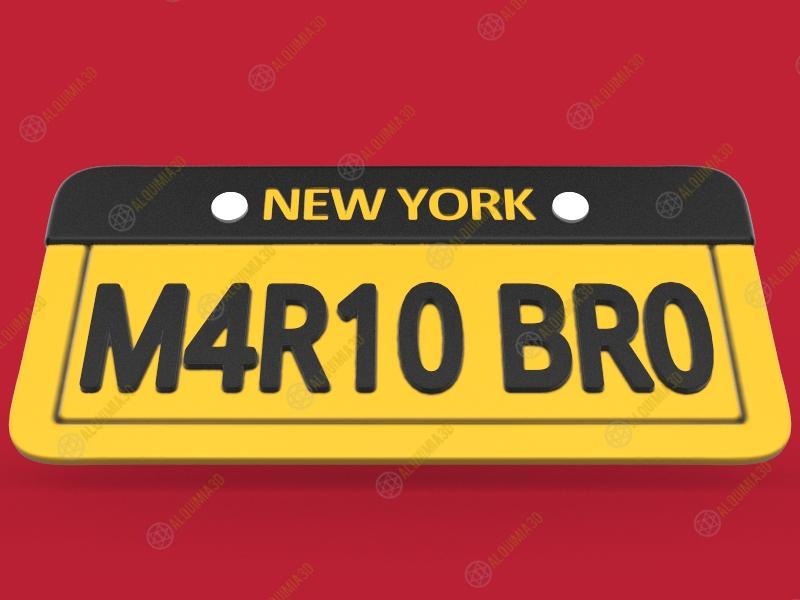LICENSE PLATE M4R10 BR0